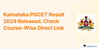 Karnataka PGCET Result 2024 Released, Check Course-Wise Direct Link